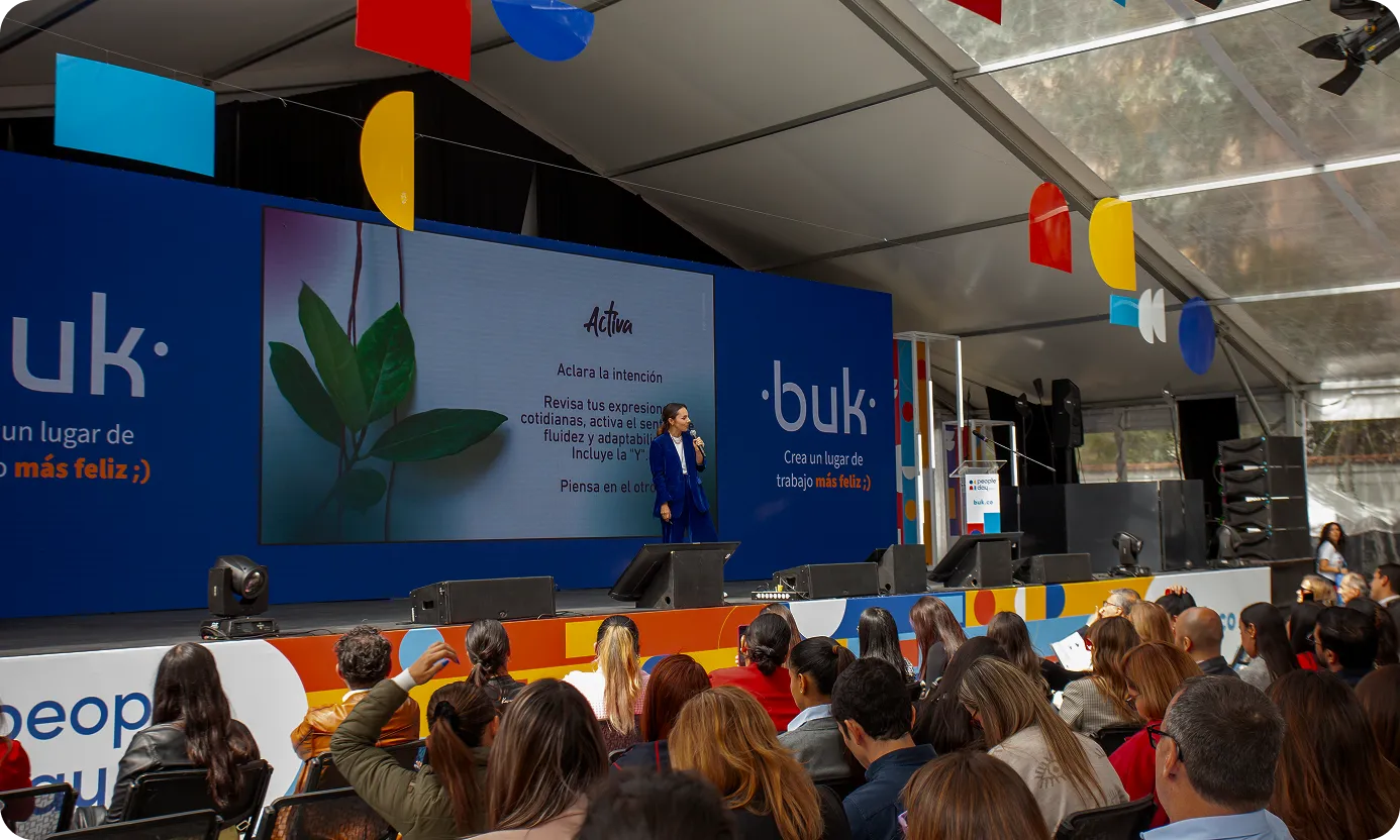 Conferencia de liderazgo en Buk