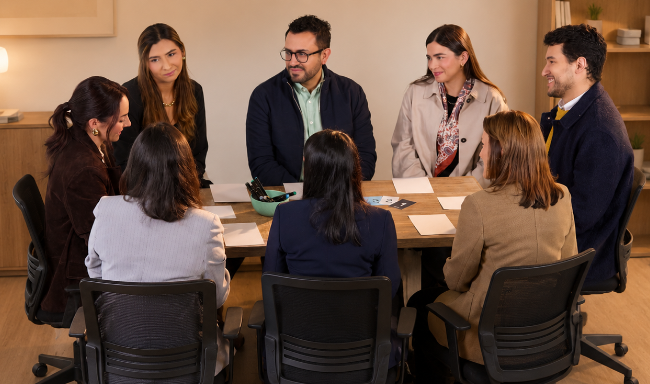 Sesión de trabajo presencial