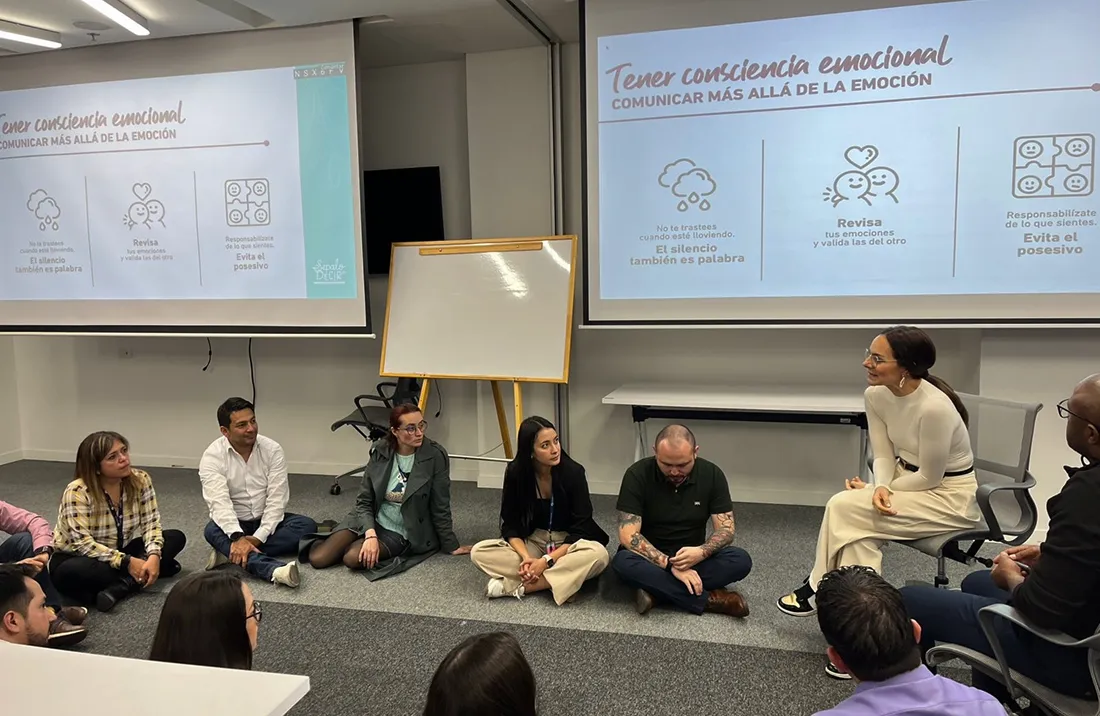 Taller de comunicación con un equipo